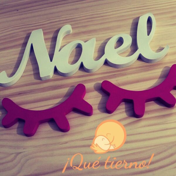 Nombres en madera