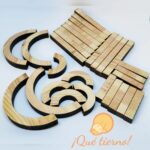 bloques de número y letras