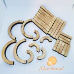 bloques de número y letras