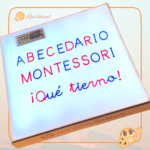 CAJA DE LUZ - MONTESSORI - ABECEDARIO TRASLUCIDO