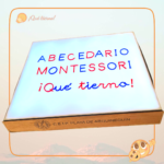 CAJA DE LUZ - MONTESSORI - ABECEDARIO TRASLUCIDO
