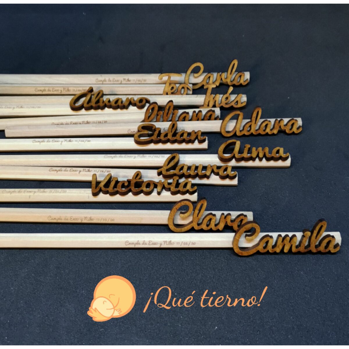 InShot_20200312_130159072 Lápices grabados y con nombre - Imagen 12