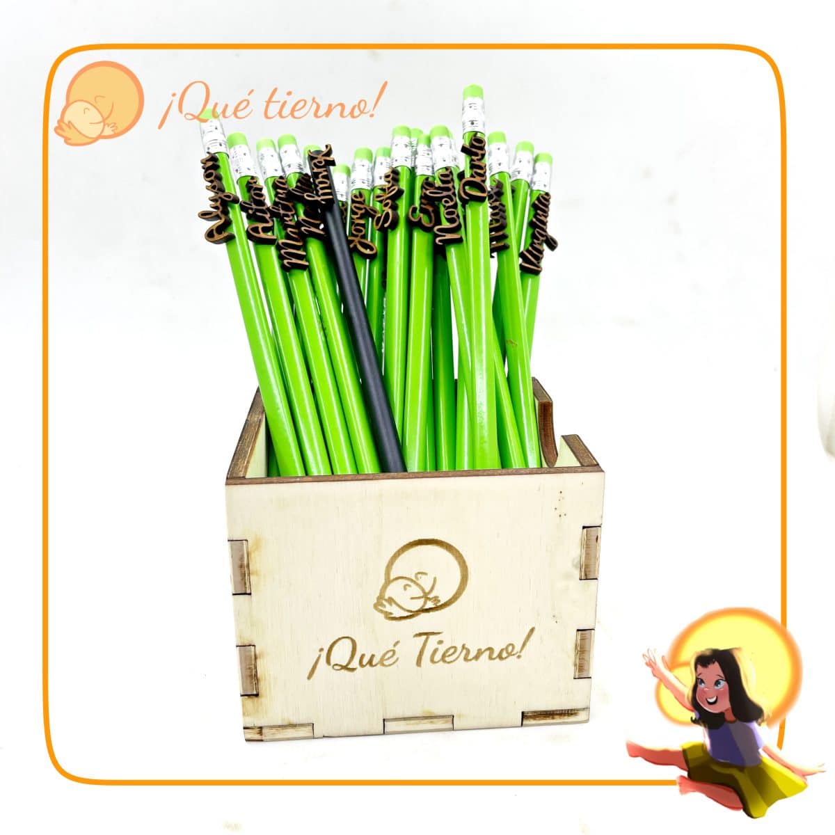 LÁPICES CON NOMBRE GRABADO Y EN RELIEVE QUE TIERNO LAS PALMAS CANARIAS PERSONALIZADO (1) LÁPICES CON NOMBRE GRABADO Y EN RELIEVE QUE TIERNO LAS PALMAS CANARIAS PERSONALIZADO