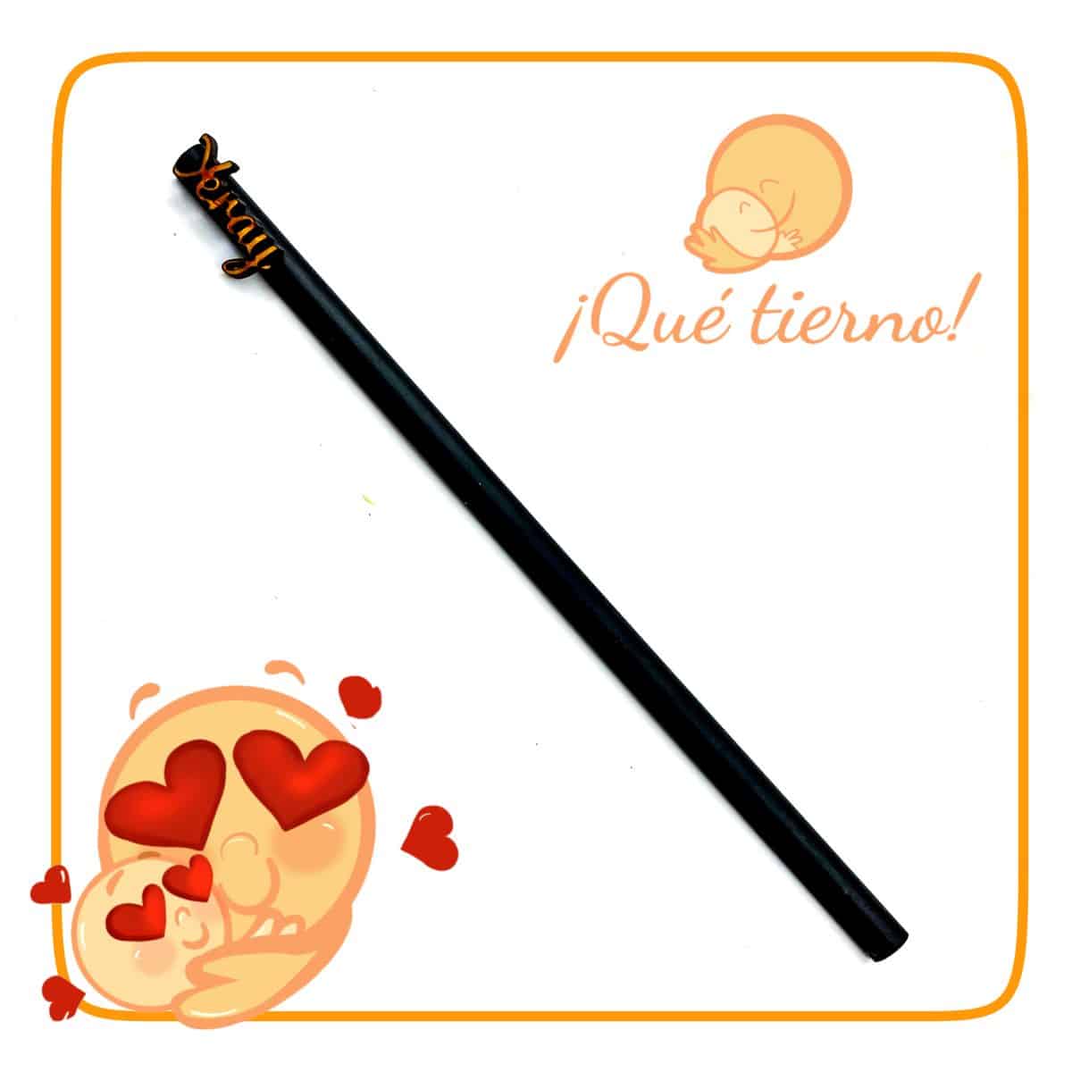 LÁPICES CON NOMBRE GRABADO Y EN RELIEVE QUE TIERNO LAS PALMAS CANARIAS PERSONALIZADO (3) LÁPICES CON NOMBRE GRABADO Y EN RELIEVE QUE TIERNO LAS PALMAS CANARIAS PERSONALIZADO