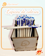 LÁPICES CON NOMBRE GRABADO Y EN RELIEVE QUE TIERNO LAS PALMAS CANARIAS PERSONALIZADO