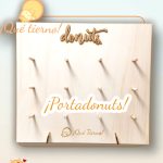 PORTA DONUTS PANEL QUE TIERNO CANARIAS DULCES PERSONALIZADO CUMPLEAÑOS BODAS BAUTIZOS COMUNIONES FIESTA CANARIAS LAS PALMAS