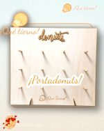 PORTA DONUTS PANEL QUE TIERNO CANARIAS DULCES PERSONALIZADO CUMPLEAÑOS BODAS BAUTIZOS COMUNIONES FIESTA CANARIAS LAS PALMAS