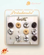 PORTA DONUTS PANEL QUE TIERNO CANARIAS DULCES PERSONALIZADO CUMPLEAÑOS BODAS BAUTIZOS COMUNIONES FIESTA CANARIAS LAS PALMAS