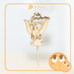 TOPPER PARA TARTA COMUNIÓN BAUTIZO BODA MADERA QUETIERNO FELICIDADES TARTA LAS PALMAS CANARIAS