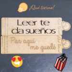 QUE TIERNO MARCAPÁGINA MADERA