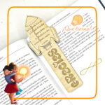 QUE TIERNO MARCAPÁGINA MADERA