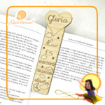 QUE TIERNO MARCAPÁGINA MADERA