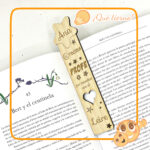 QUE TIERNO MARCAPÁGINA MADERA