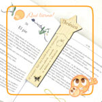 QUE TIERNO MARCAPÁGINA MADERA