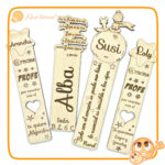 QUE TIERNO MARCAPÁGINA MADERA