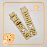 QUE TIERNO MARCAPÁGINA MADERA