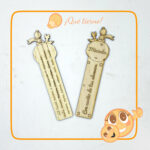 QUE TIERNO MARCAPÁGINA MADERA