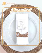 QUE TIERNO MARCASITIOS MADERA METACRILATO PERSONALIZADO CANARIAS LAS PALMAS