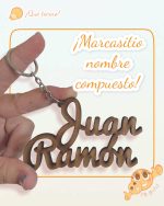 QUE TIERNO MARCASITIOS MADERA METACRILATO PERSONALIZADO CANARIAS LAS PALMAS