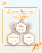 QUE TIERNO MARCASITIOS MADERA METACRILATO PERSONALIZADO CANARIAS LAS PALMAS