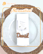 QUE TIERNO MARCASITIOS MADERA METACRILATO PERSONALIZADO CANARIAS LAS PALMAS