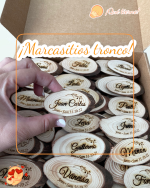 QUE TIERNO MARCASITIOS MADERA METACRILATO PERSONALIZADO CANARIAS LAS PALMAS