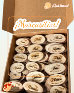 QUE TIERNO MARCASITIOS MADERA METACRILATO PERSONALIZADO CANARIAS LAS PALMAS