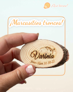 QUE TIERNO MARCASITIOS MADERA METACRILATO PERSONALIZADO CANARIAS LAS PALMAS
