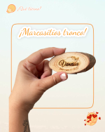 QUE TIERNO MARCASITIOS MADERA METACRILATO PERSONALIZADO CANARIAS LAS PALMAS