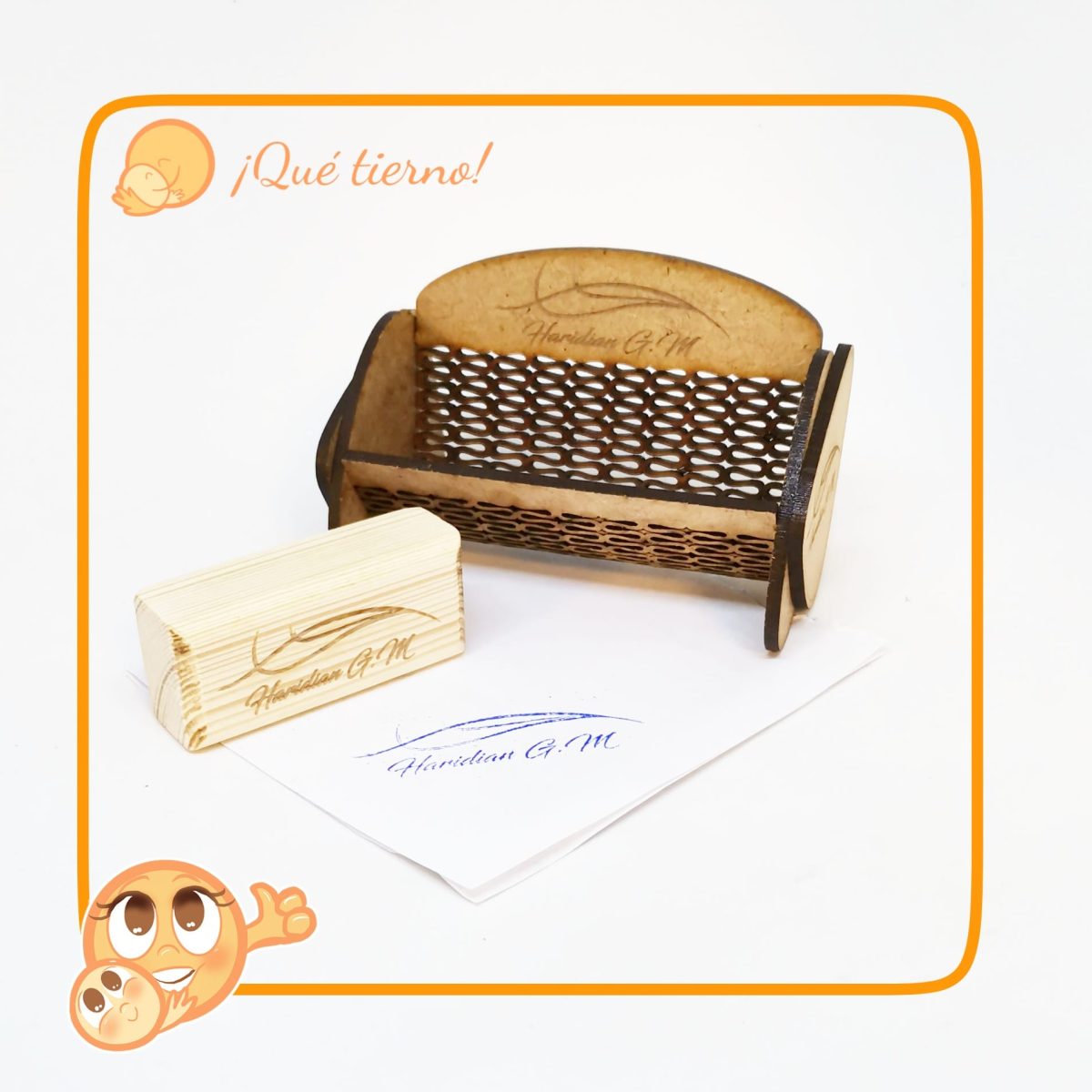 SELLOS PERSONALIZADOS MADERA GOMA QUE TIERNO CANARIAS LAS PALMAS (1)