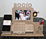 Organizador de escritorio con calendario perpetuo