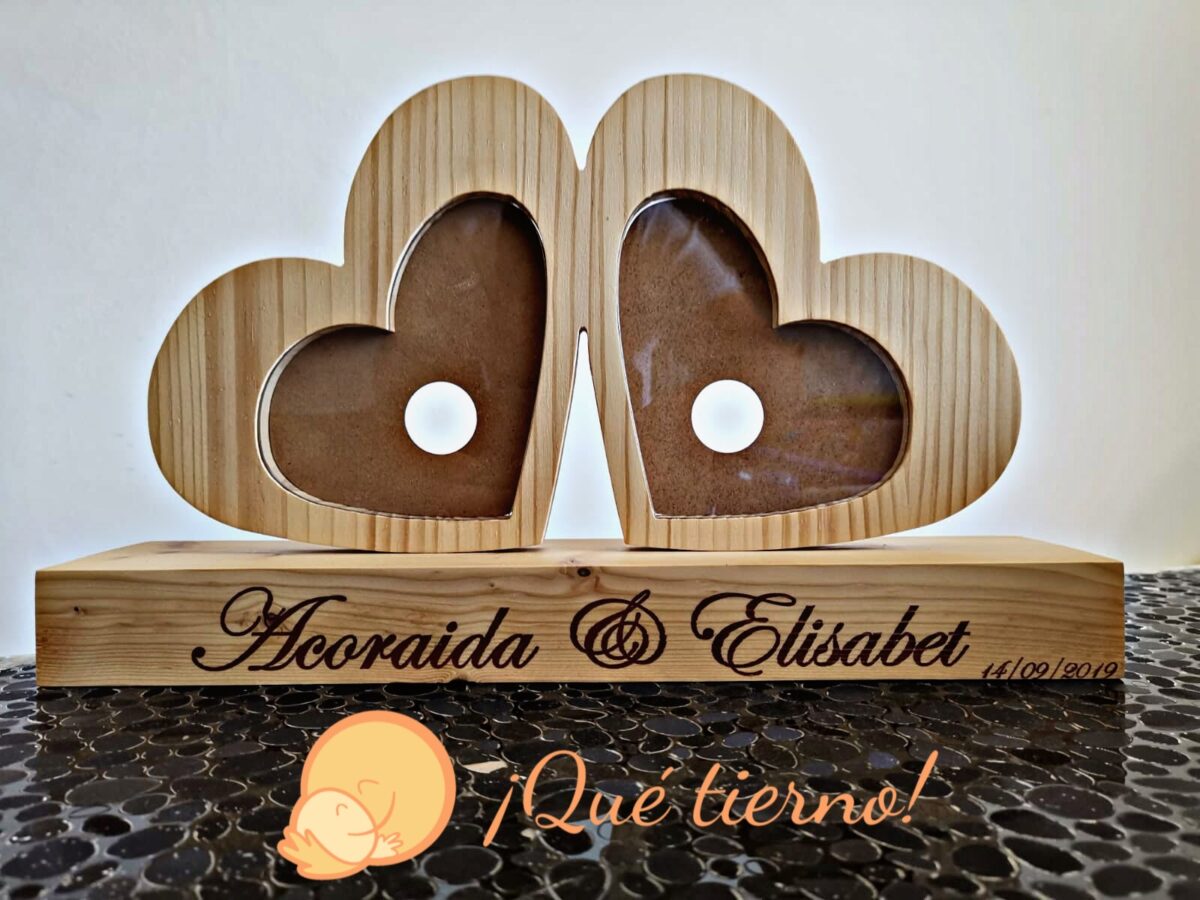 Portarretratos de corazones