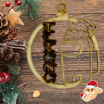 Bolas Navideñas de Madera y metacrilato - Imagen 63