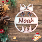 Bolas Navideñas de Madera y metacrilato - Imagen 51