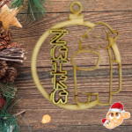 Bolas Navideñas de Madera y metacrilato - Imagen 91