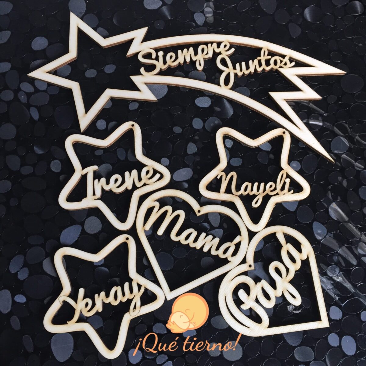 Bolas Navideñas de Madera y metacrilato - Imagen 73