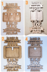 Portarretratos para mamá y abuela