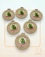 MEDALLAS QUE TIERNO LAS PALMAS COLEGIO FIN DE CURSO MADERA PERSONALIZADO GRABADO LASER COLOR CANARIAS