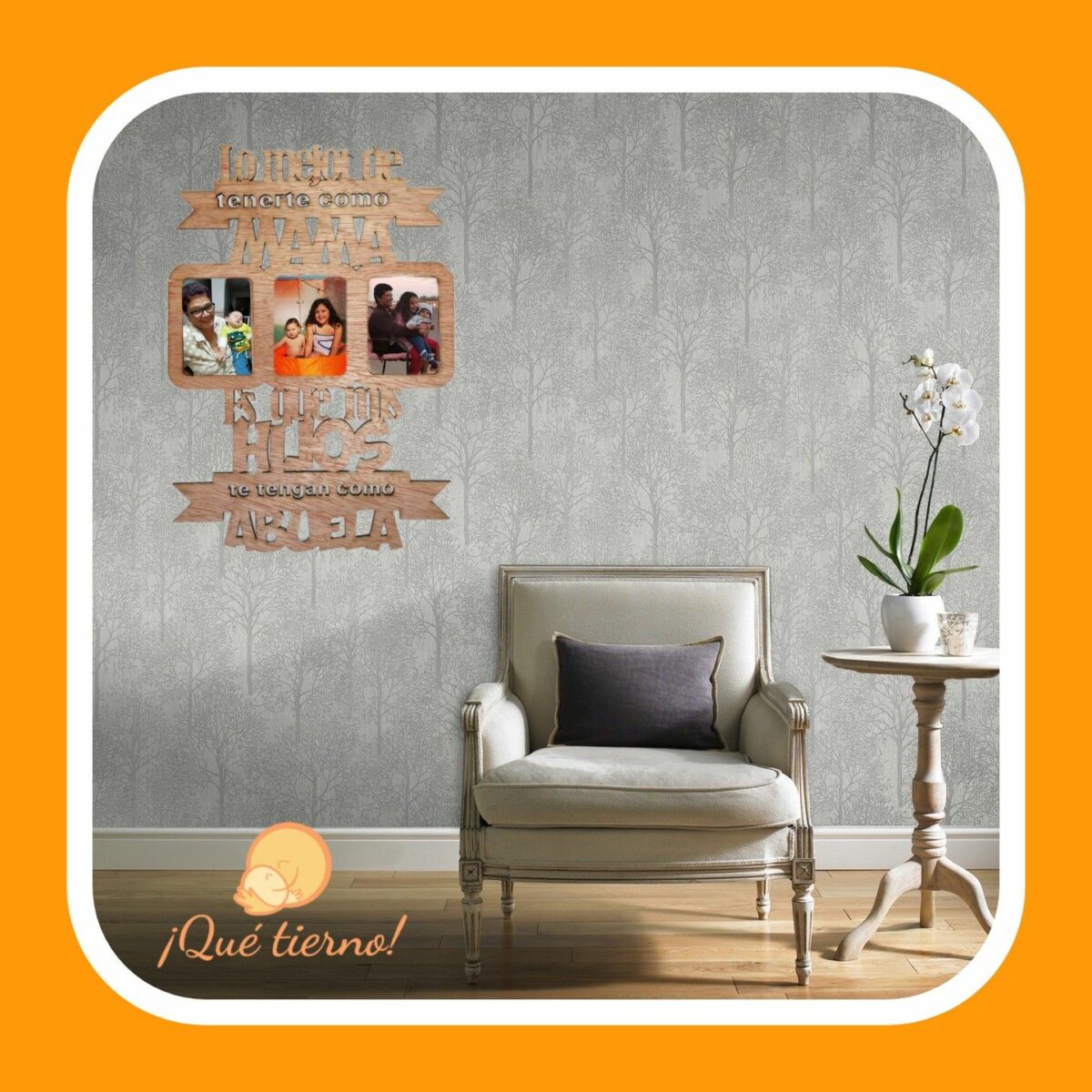 Portarretratos para mamá y abuela