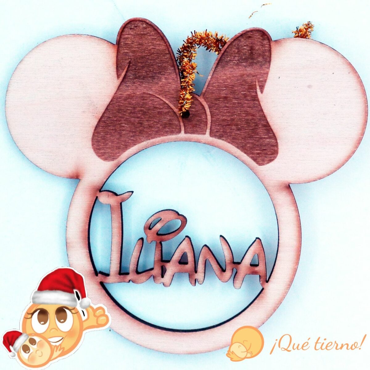 Bolas Navideñas de Madera y metacrilato - Imagen 39