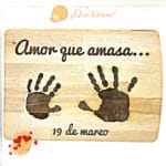 QUE TIERNO LAS PALMAS CANARIAS TABLA DE COCINA PERSONALIZADA MADERA