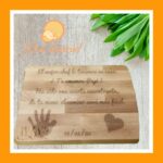 QUE TIERNO LAS PALMAS CANARIAS TABLA DE COCINA PERSONALIZADA MADERA