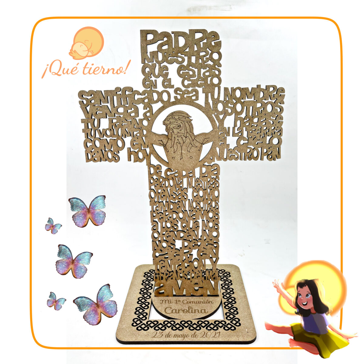 QUE TIERNO - LAS PALMAS - CRUZ PADRE NUESTRO (4) QUE TIERNO - LAS PALMAS - CRUZ PADRE NUESTRO