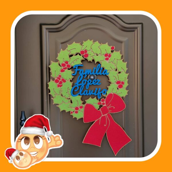 Guirnalda Navideña personalizada