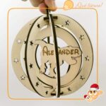 Bolas Navideñas de Madera y metacrilato - Imagen 41