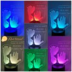 Lámpara personalizada con luz led - Imagen 4