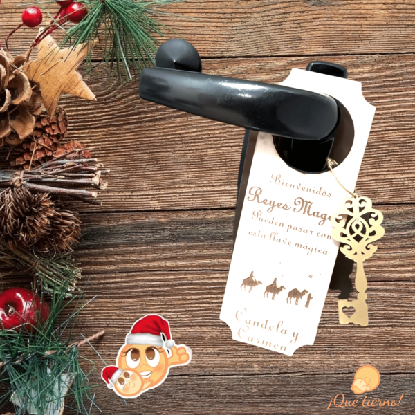 Llave mágica de Papá Noel y Los Reyes Magos