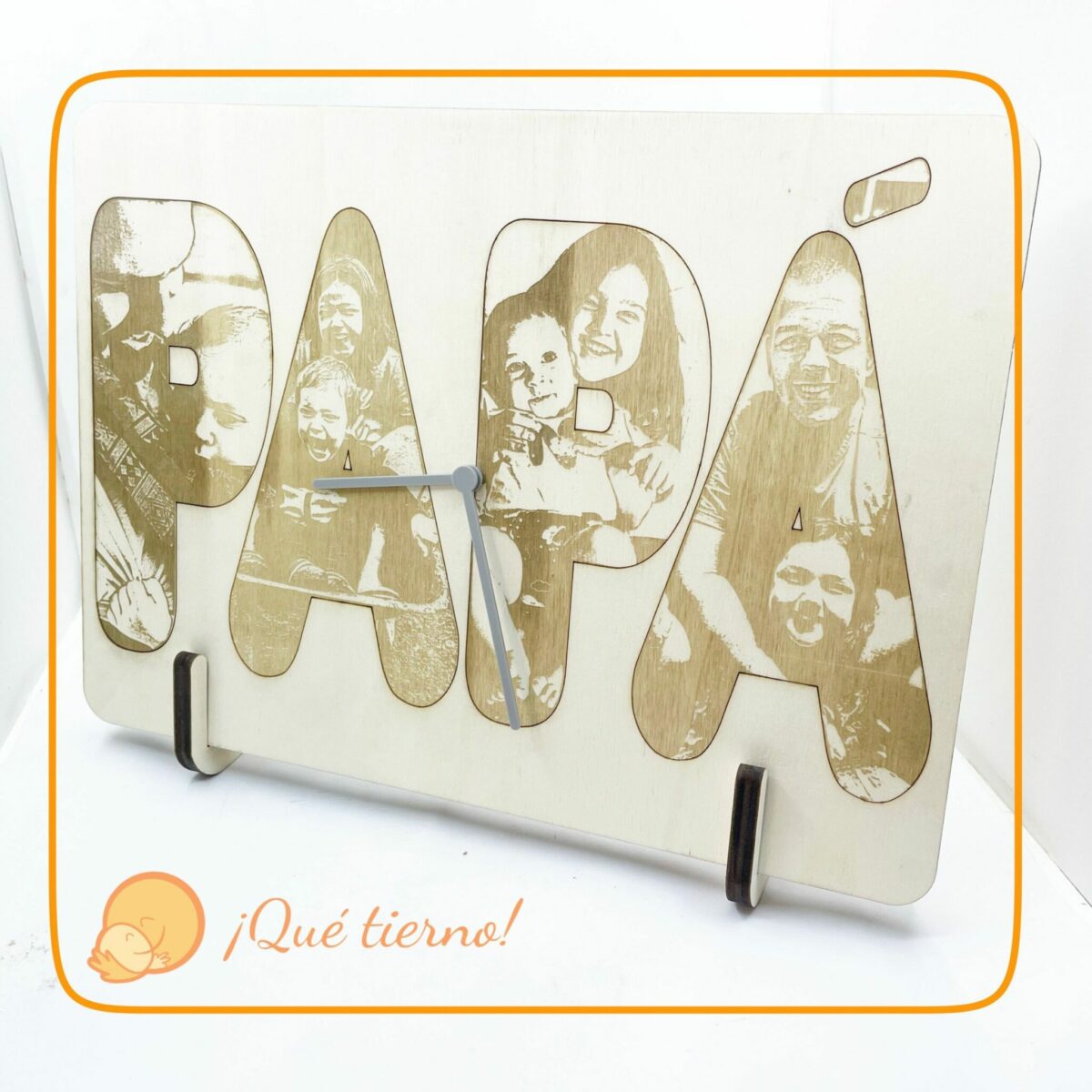 Reloj láser “PAPÁ” - Imagen 1