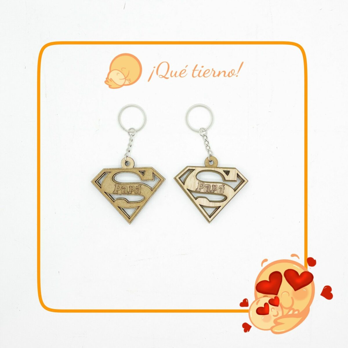 a0f53413-94c8-4f59-91ca-3a36840946e2 Llavero Super Papá - Imagen 4