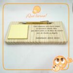 Portaposit y bolígrafo de bambú - Imagen 4